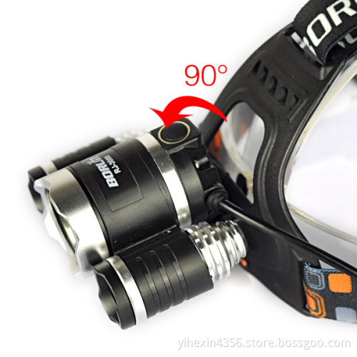 RJ3000 Green Light Hunting Headlamp with Battery / Charger
